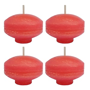 floating candles for decoration rose scented nugget candles for home decor water bowl wedding spa gifting amp romantic setup  long burning 810 hrs  pack of 4
