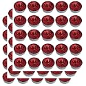 Pure Indian Candle Handmade Fresh Cut Roses Fragrance Red Glitter Tea Light Candle (Pack of 75) PICTL202274