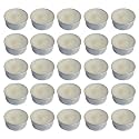 Pure Indian Candle Handmade Jasmine Fragrance White Mottled Tea Light Candle (Pack of 25) PICTL202282
