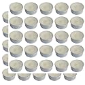 Pure Indian Candle Handmade Jaismin Fragrance White Mottled Tea Light Candle (Pack of 50) PICTL202283