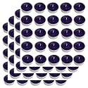 Pure Indian Candle Handmade Lavender Fragrance Purple Solid Tea Light Candle (Pack of 100) PICTL202265