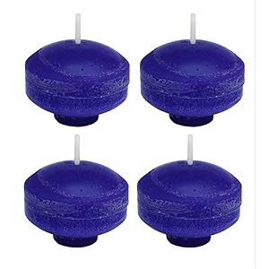 floating candles for decoration lavender scented nugget candles for home decor water bowl spa relaxation amp gifting  aromatherapy  long burning 810 hrs  pack of 4