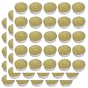 Pure Indian Candle Handmade Vanilla Fragrance Ivory Solid Tea Light Candle (Pack of 75) PICTL202249