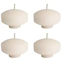 Floating Candles for Decoration, Jasmine Scented Nugget Candles for Home Decor, Water Bowl, Spa &amp; Gifting | Long Burning 8–10 Hrs | Pack of 4