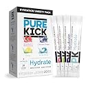 Pure Kick Hydration Powdered Drink Mix, Variety Pack, 1 Ounce (Pack of 120)