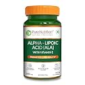 Pure Nutrition Alpha Lipoic Acid (ALA) 300mg with Vitamin E | Powerful ALA Supplement Antioxidant for Nerve & Heart Health | Supports Healthy Blood Sugar, Energy Metabolism & Cellular Protection - 120 Veg Capsules