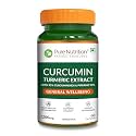 Pure Nutrition Curcumin Supplements with Piperine | Turmeric Supplement for Joint, Immune &amp; Inflammation Support | Curcumin Tablets for Daily Wellness | Anti Inflammation Supplements - 60 Tablets