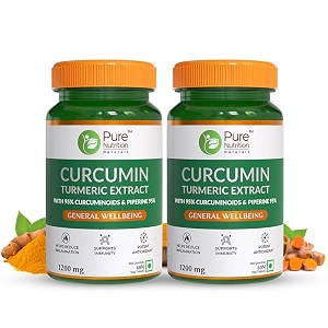 pure nutrition curcumin supplements with piperine  turmeric supplement for joint immune amp inflammation support  curcumin tablets for daily wellness  anti inflammation supplements - 60 tablets pack of 2 