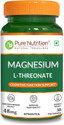 Pure Nutrition Magnesium L Threonate Supports Memory Recall, Improve sleep