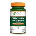 Pure Nutrition Curcumin C3 Complex Supplement | Anti Inflammation Turmeric Curcumin Capsules with Piperine, Amla &amp; Sunthi | High Absorption Inflammatory Support (760mg) - 60 Capsules