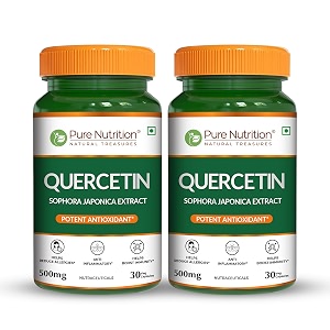 Pure Nutrition Quercetin Supplement 500mg - 60