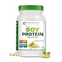 Pure Nutrition Soy Protein Isolate Powder | 90% Soy Protein Isolate with 27g Protein per Serving | Plant Based Vegan Protein Powder for Muscle Growth, Recovery &amp; Weight Management | Low Carb Gluten Free Soya Protein Powde
