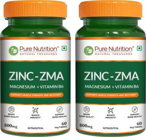 Pure Nutrition Zinc ZMA Zinc Magnesium Aspartate
