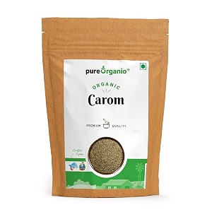 pure organio organic ajwain carom seeds npop certified organic - 1 kg