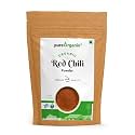Pure Organio Organic Red Chilli Powder lal mirch chilly for daily cooking (350 Gm)