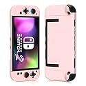 Pure-pink Dockable Case for Nintendo Switch 2 (New 2025), Ultra-thin PC Console &amp; Controller Grip Switch 2 Skin Protector, Waterproof Design Cute Girly Switch 2 Hardshell