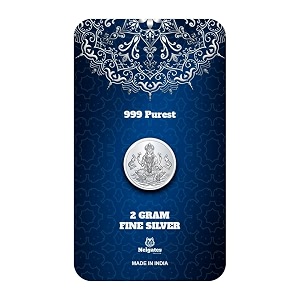 Pure Silver coin 999purity Goddess laxmi gift