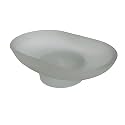 Pure Source India Glass Soap Dish, 1 Piece, Oval