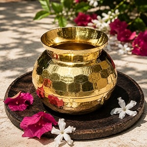 Pure Source India Pure Brass Diamond Cut