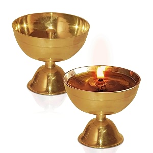 Pure Source India Set of 2 Brass
