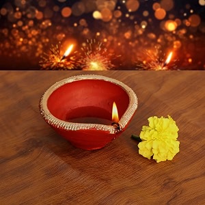 Pure Source India Traditional Handmade Earthen Clay