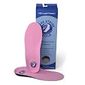 Pure Stride Bold Professional Full Length Orthotics - Shoe Support for Metatarsals, High Arch, Flat Feet - Pain Relief for Plantar Fasciitis, Arch, Heel - 1 Pair, Men's 5-5.5/Women’s 7-7.5, Bold Pink
