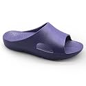 Pure Stride Therapeutic Slides, Orthotic Sandals for Plantar Fasciitis, Metatarsal and Heel Spurs, for Pain Relief and Arch Support of Feet