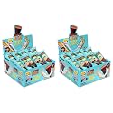 Pure Temptation Chocoblast Chocolate-Filled Waffle Cones | 48-Piece Gift Box | Individually Wrapped, Non-Meltable Snacks for Kids &amp; Adults | Strawberry &amp; Vanilla Flavors | Perfect Valentine Gift Pack