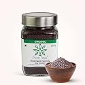 Pure Tree Certified Organic Mustard Seeds Small | 225 g | Glass Jar | Black Small Mustard Rai Seeds Small | Sasive seeds Whole Kali Rai Dana | Sarson dana Indian Spice Gluten Free