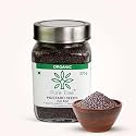 Pure Tree Certified Organic Mustard Seeds Big | 225 Gram | Glass Jar | Black Mustard Rai Seeds Big | Sasive Seeds Whole Kali Rai Dana | Sarson Dana Indian Spice Gluten Free