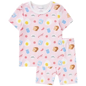 pureborn Baby Pajamas Set Toddler Snug Fit
