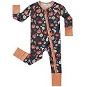 pureborn Baby Sleeper Viscose from Bamboo Zipper Footies Pjs 0-24 Months