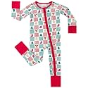 pureborn Baby Sleeper Viscose from Bamboo Zipper Footies Pjs 0-24 Months