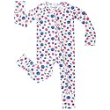 pureborn Baby Sleeper Viscose from Bamboo Zipper Footies Pjs 0-24 Months