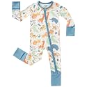 pureborn Baby Sleeper Viscose from Bamboo Zipper Footies Pjs 0-24 Months