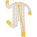 pureborn Baby Sleeper Viscose from Bamboo Zipper Footies Pjs 0-24 Months