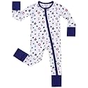 pureborn Baby Sleeper Viscose from Bamboo Zipper Footies Pjs 0-24 Months