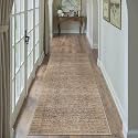 PureCozy Brown Runner Rug 2x8 Vintage Retro Distressed
