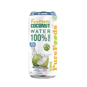rollins purefoods vietnamese tender coconut water 100 pure amp natural  nariyal paani for daily hydration amp healthy skin  pack of 1 500ml