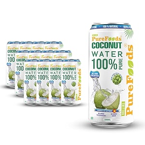 rollins purefoods vietnamese tender coconut water 100 pure amp natural  nariyal paani for daily hydration amp healthy skin pack of 12 500 ml each