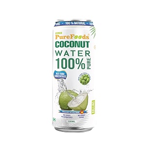 rollins purefoods vietnamese tender coconut water 100 pure amp natural  nariyal paani for daily hydration amp healthy skin  pack of 1 320ml