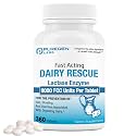 Puregen Labs Dairy Relief Fast Acting Lactase Enzyme 9000 FCC - 360 Tablets