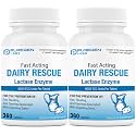 Puregen Labs Dairy Relief Fast Acting Lactase Enzyme 9000 FCC, 2 Pack