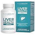 PUREHEALTH RESEARCH Liver Health – Liver Cleanse Detox & Repair Supplement