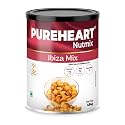 PUREHEART Nutmix Ibiza Mix | Premium Macadamia (40%), Cashew, Peeled Almond Roasted Nuts l Party Mix with Island Soul- Herbs & Chilli Flavor| High Protein Party Snack | 454g