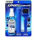 PUREiSH Premium 3 in 1 Laptop, PC, Camera Lens Cleaning Liquid Spray with Premium Microfiber & Brush