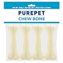 Purepet Dog Treat Chew Bones 10.6Cm 10g Pack of 4 Pieces Bones | Active Behaviour | Oral Health |Training and Behaviour | Helps Controls Tartar Build Up and Keeps Plaque Away | All Breed Formula