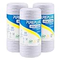 PUREPLUS 50 Micron 10 x 4.5 Whole House Water Filter for Well Water 3 Pack