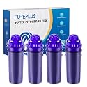 PUREPLUS CRF950Z Pitcher Water Filter Replacement for Pur PPF900Z, 4Pack