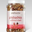 Pureserve Premium Unsalted Pistachio Kernels 500g | Shelled Pistachios Rich in Protein, Fiber, Healthy Fats, Vitamin B6 & Antioxidants | Natural Pistachio Nuts for Snacking, Baking, Desserts, Salads & Daily Nutrition